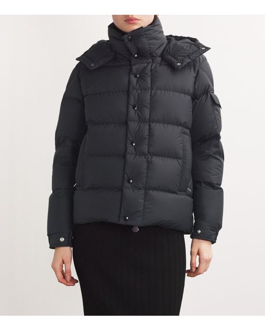 Moncler Black Down Water-Resistant Maya 70 Jacket