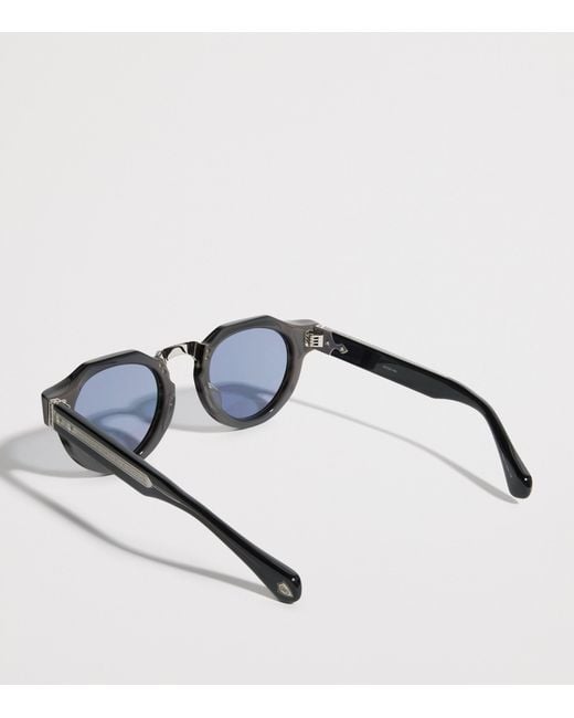 Matsuda Blue M1037 Round Sunglasses for men
