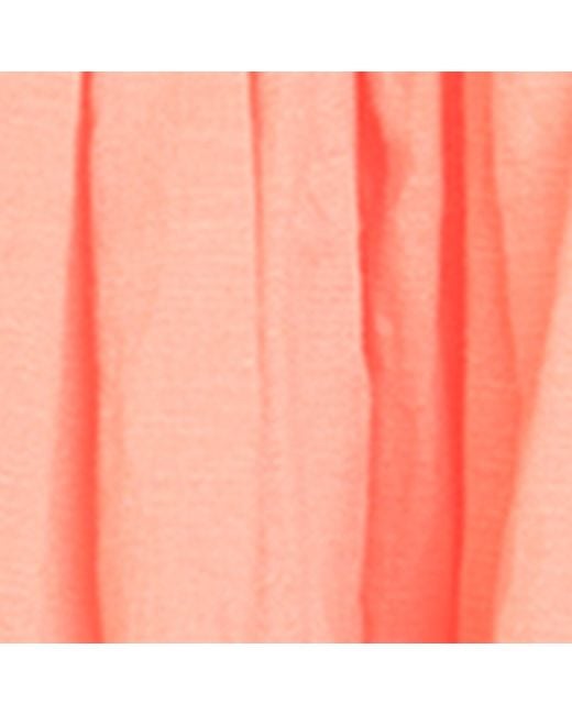 Alaïa Pink Cotton-Linen Basque Mini Skirt