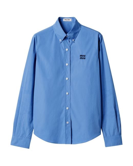 Miu Miu Blue Shirts