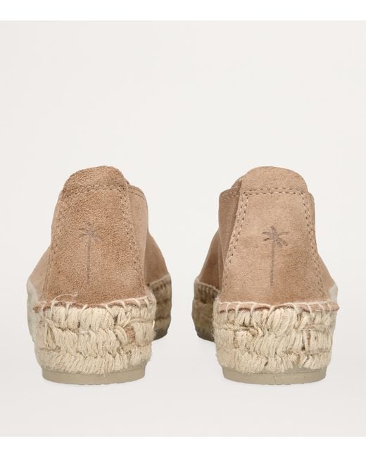 Manebí Natural Suede Hamptons Espadrilles 40