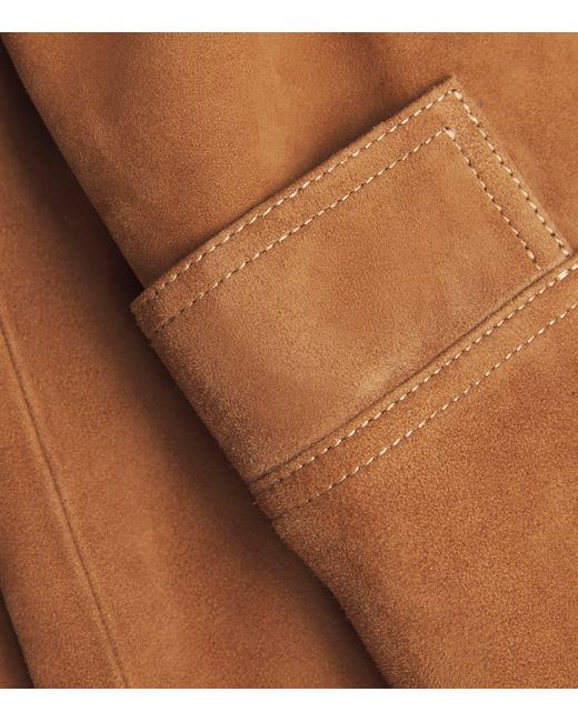 House of Dagmar Brown Suede Jacket