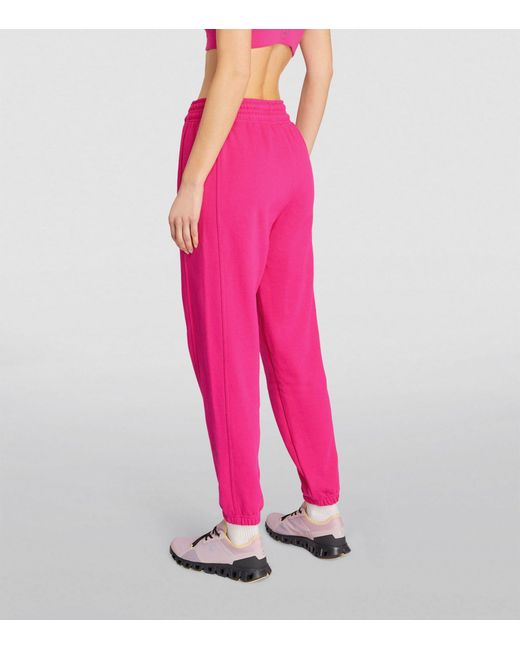 Adidas By Stella McCartney Pink Organic Cotton Sweatpants