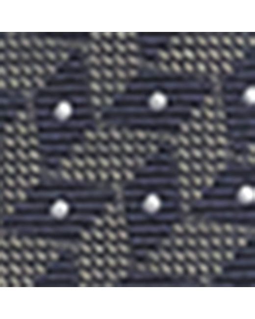 Giorgio Armani Blue Silk Geometric Tie for men