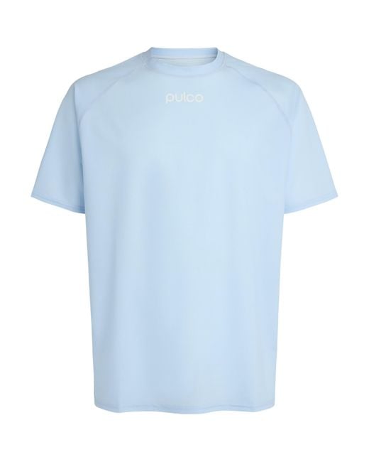 Pulco Studios Blue Aircon Playing T-Shirt for men