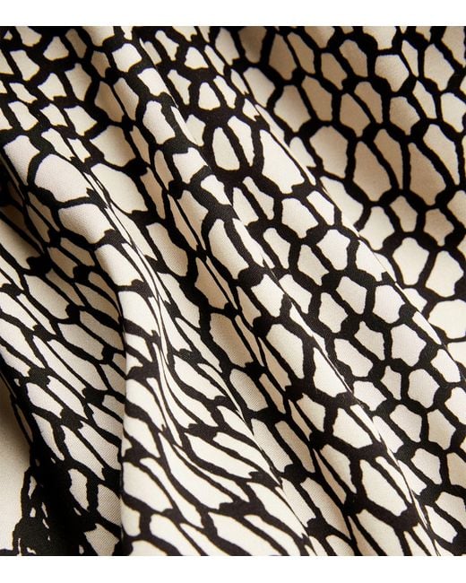 Sportmax Natural Printed Egeria Maxi Dress