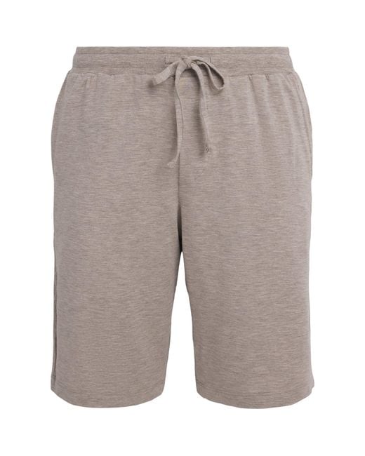 Hanro Gray Casuals Shorts for men