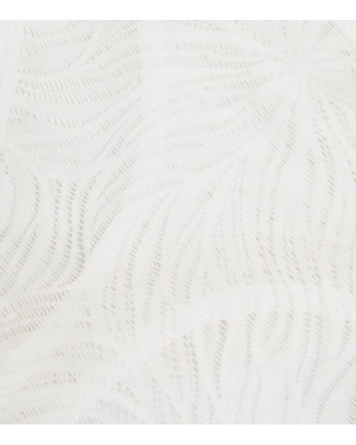 Calvin Klein White Lace Thong