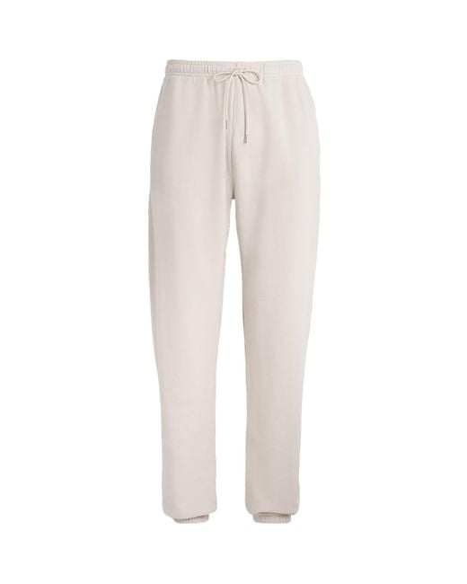 Alo Yoga White Cotton-Blend Chill Sweatpants for men