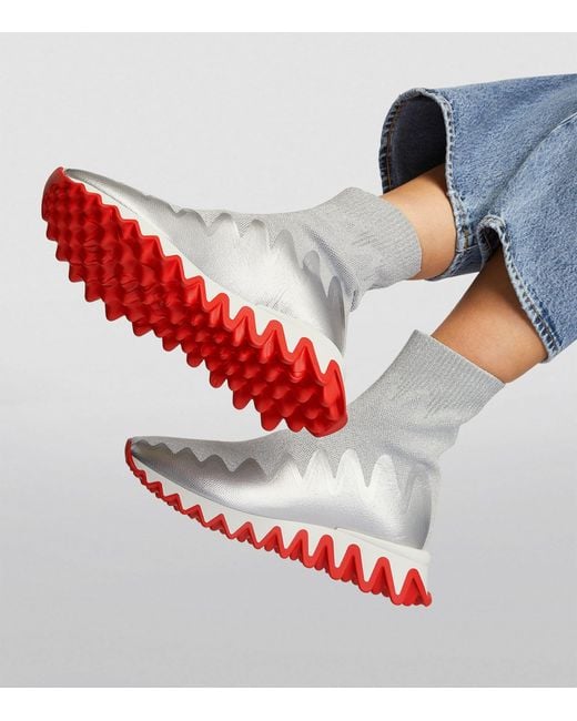 Christian shop louboutin socks