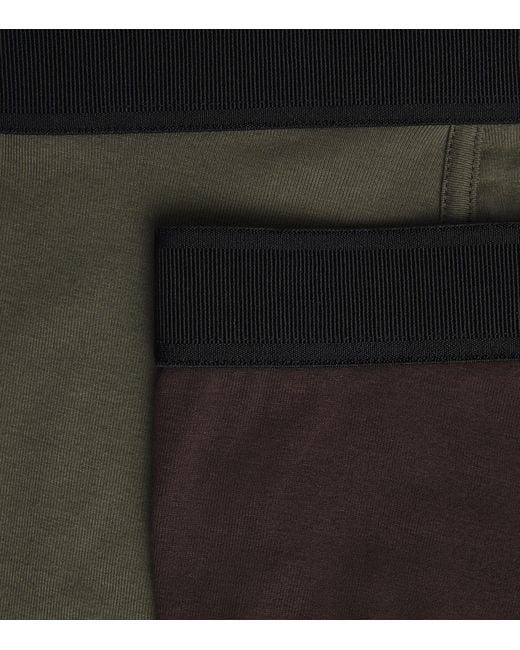 Tom Ford Black Stretch-Cotton Logo Boxers for men