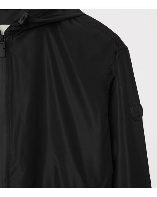 Burberry Black Nylon Knight Stamp Jacket
