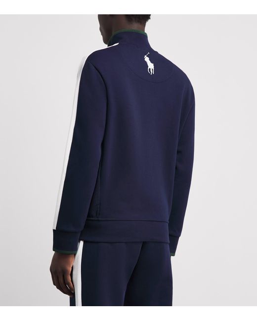 Ralph Lauren Blue X Wimbledon Zip-Up Jacket for men