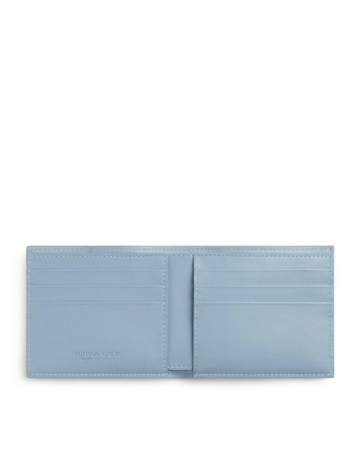 Bottega Veneta Blue Denim Bifold Wallet for men