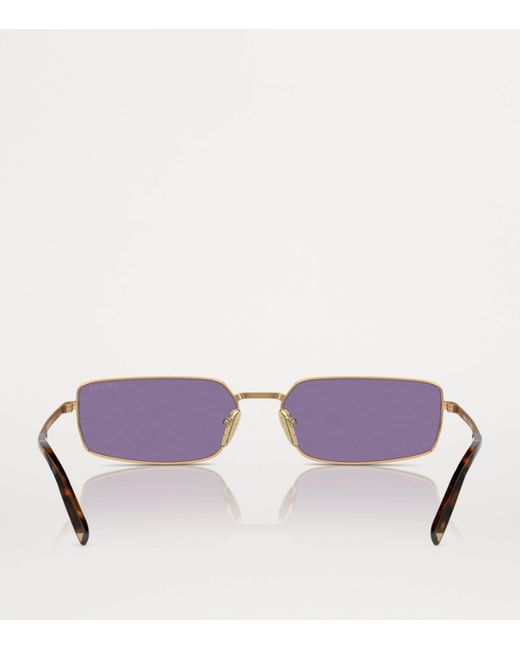 Prada Purple Metal Pra60S Sunglasses