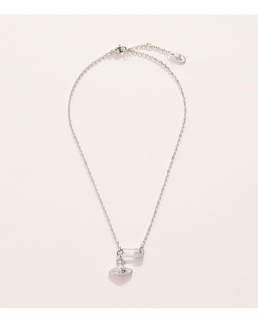 Vivienne Westwood Natural Lucrece Pendant Necklace for men