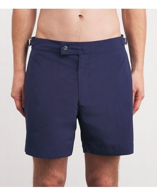 Polo Ralph Lauren Blue Monaco Swim Shorts for men