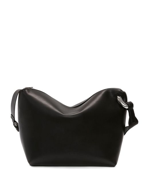 J.W. Anderson Black Leather Corner Cross-body Bag