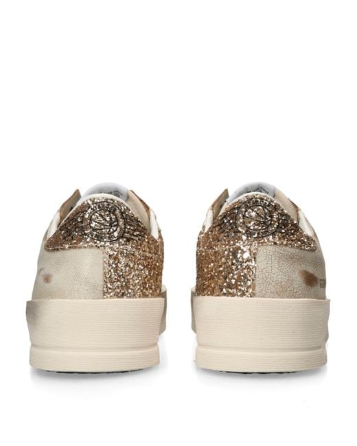 Golden Goose Deluxe Brand Natural Leather Stardan Sneakers
