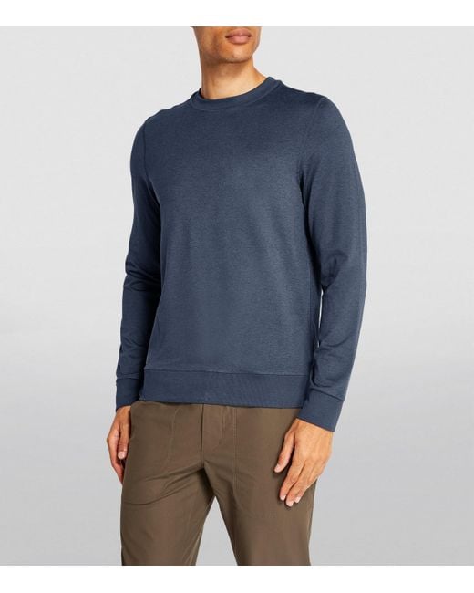 vuori Blue Ponto Sweatshirt for men