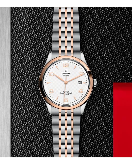 Tudor Metallic 1926 Stainless Steel And Rose Watch for men
