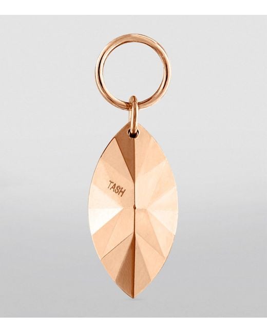 Maria Tash Natural Faceted Marquise Charm
