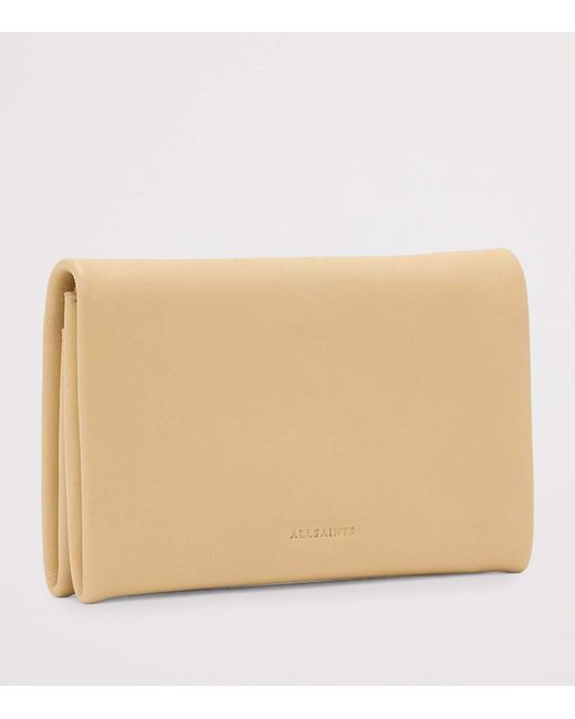 AllSaints Natural Leather Harluna Wallet