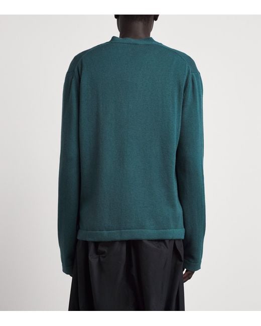 Vivienne Westwood Green Wool-Cashmere Alex Cardigan for men