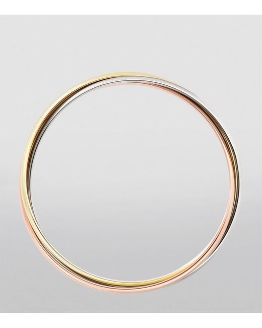 Cartier Natural Large, Rose And Trinity Bracelet