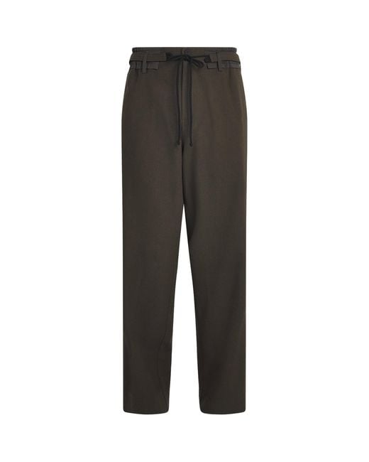 Craig Green Gray Cotton Utility Trousers for men