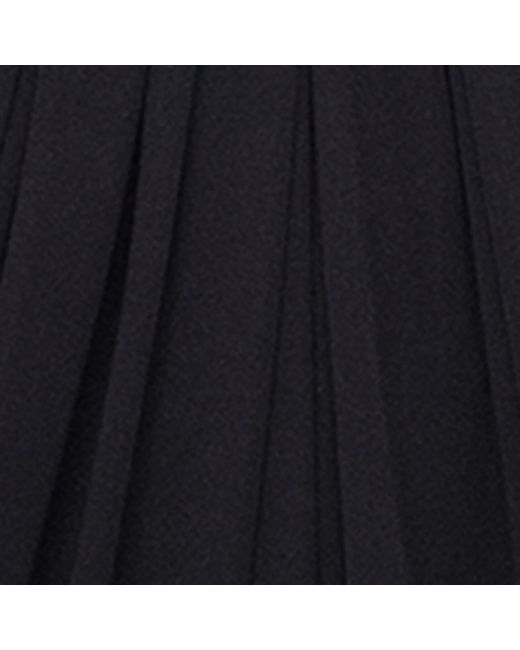 Loewe Blue Silk Draped Midi Dress