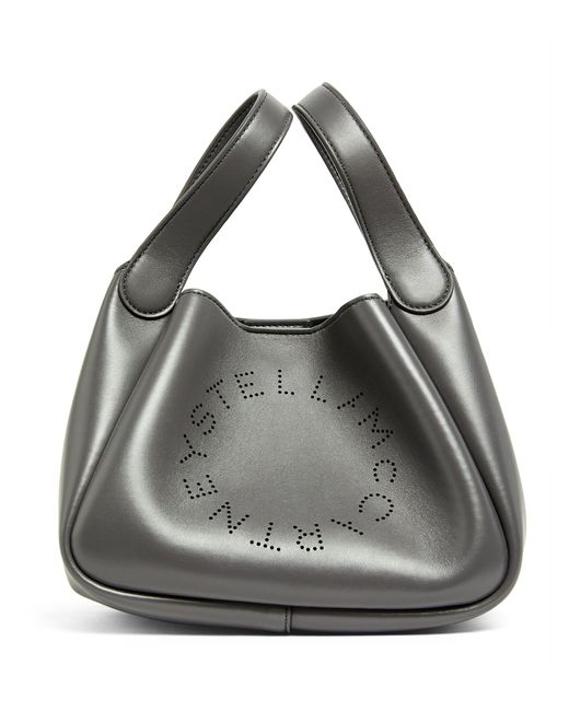 Stella McCartney Gray Stella Logo Tote Bag