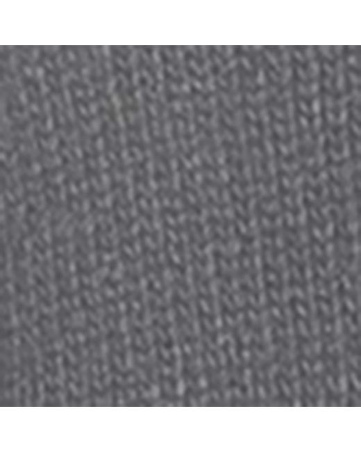 Burberry Gray Wool-Cashmere Ekd Sweater