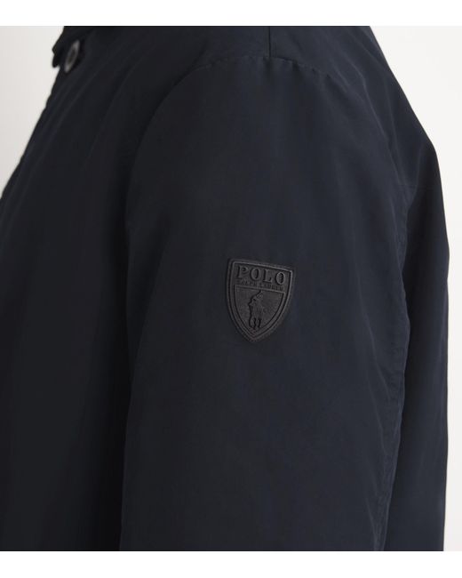 Polo Ralph Lauren Blue Single-Breasted Car Coat for men