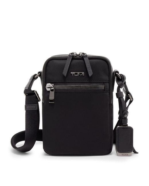 Tumi Black Nylon Voyageur Persia Cross-Body Bag