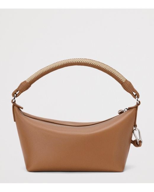 Loewe Brown Nappa Leather Cala Top-Handle Bag