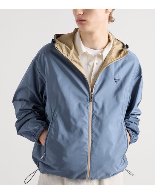 Prada Natural Re-Nylon Reversible Jacket for men
