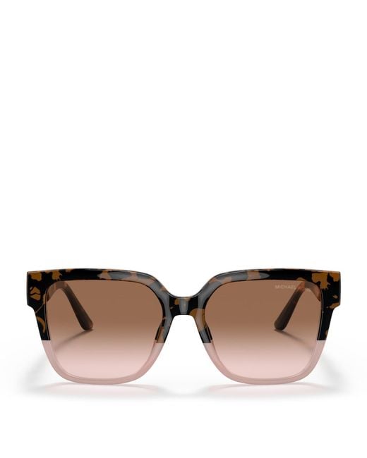 Michael Kors Brown Karlie Square Sunglasses