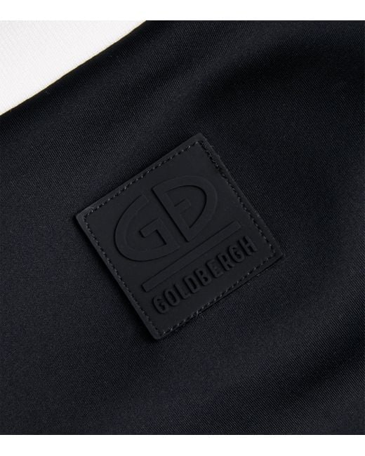 Goldbergh Black High-Stretch Monaco Track Jacket