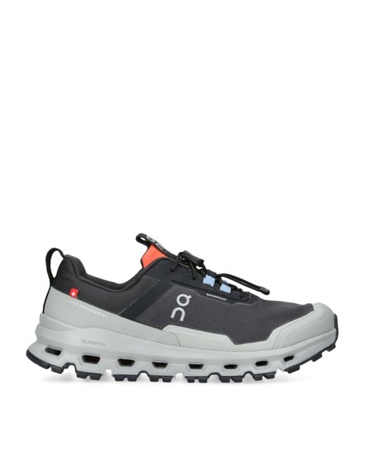 On Shoes Gray Cloudhero Waterproof Trainers for men