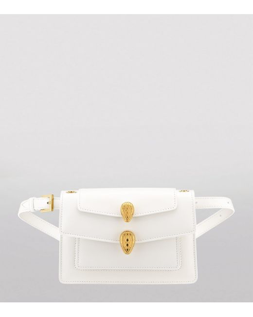 BVLGARI White X Alexander Wang Leather Serpenti Multi-Wear Bag