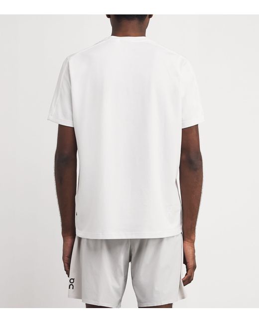 On Shoes White Focus T-Shirt for men