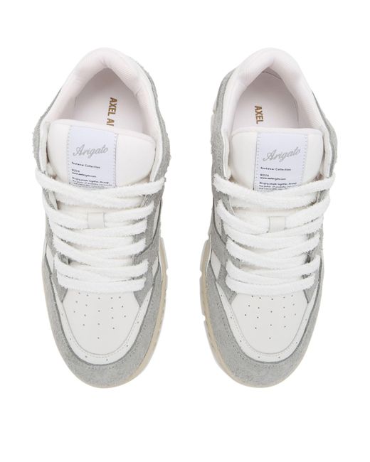 Axel Arigato White Suede Area Low-top Sneakers for men
