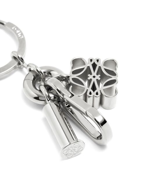Loewe Metallic Anagram Keyring