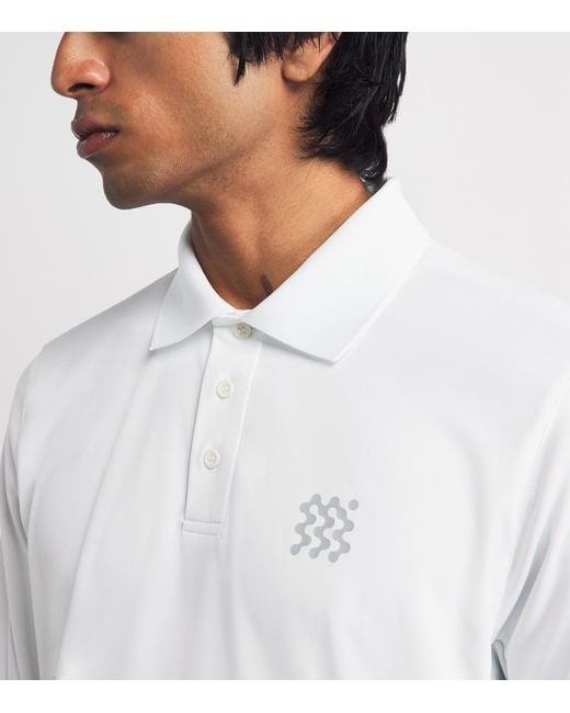 Manors White Course Polo Shirt for men