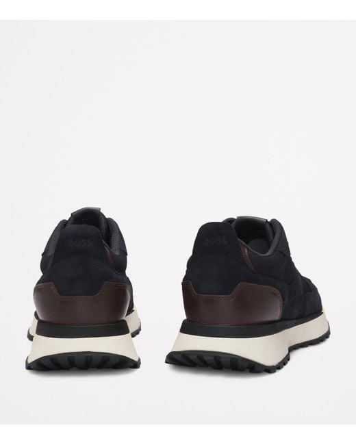 Boss Blue Jonah Low-Top Sneakers for men