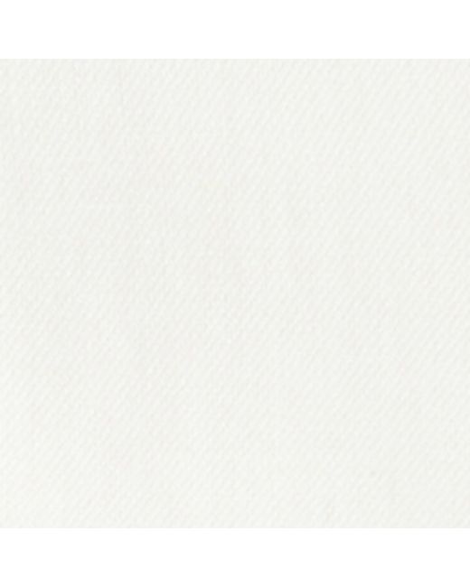 Brunello Cucinelli White Linen Stripe Scarf for men