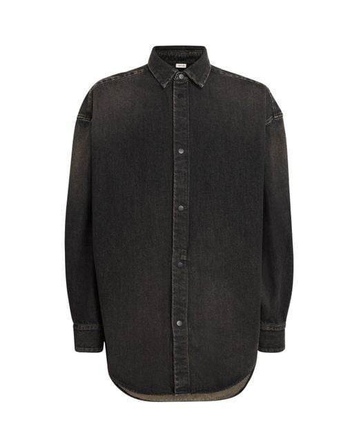 Fear Of God Black Denim Overshirt for men