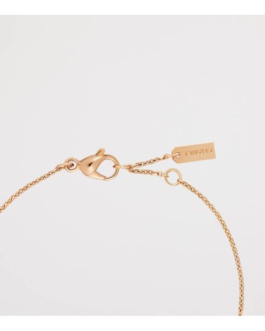 Chanel Metallic And Diamond Extrait De Camélia Bracelet