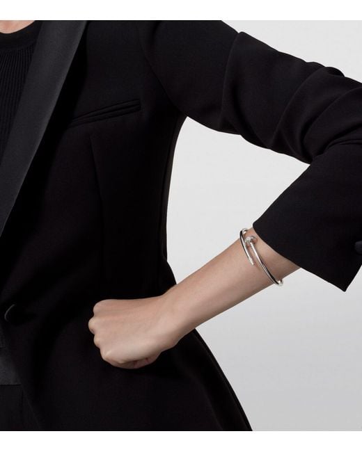 Cartier Metallic And Diamond Juste Un Clou Bracelet
